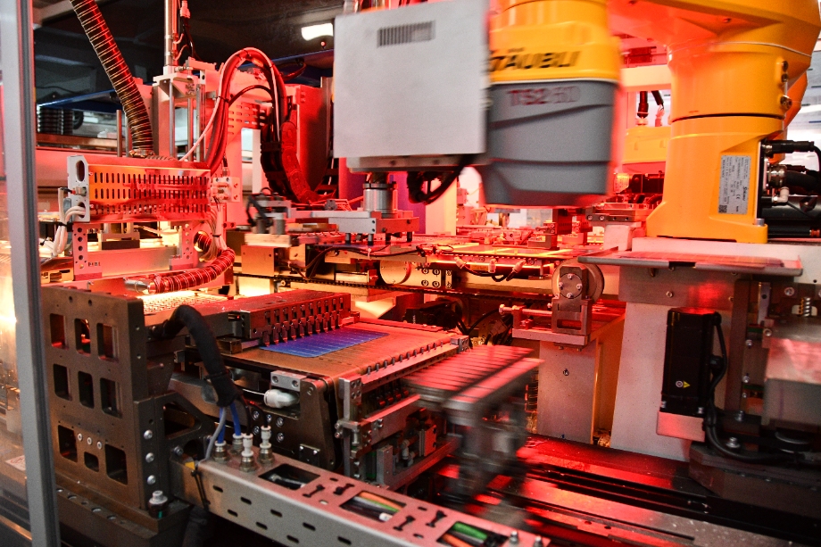 Solar panel manufacturing